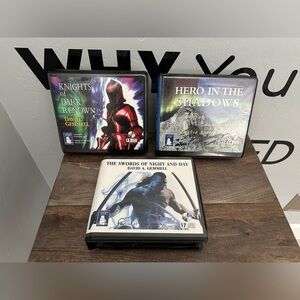 David Gemmell- 3 Audiobooks bundle - Total of 43 Disks